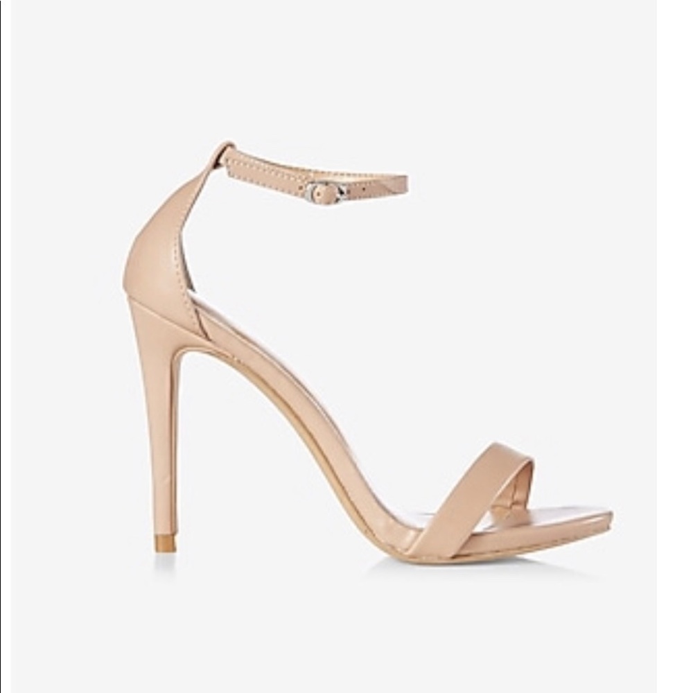 tan strappy heels!